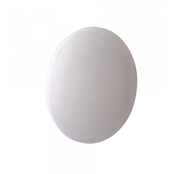 PLAFONIERA LED MOON TONDA BIANCA 24W 2460LM  IP44 D.40 CM 