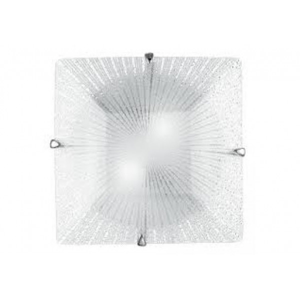 Plafoniera Iside Bianca 2xE27 30x30cm
