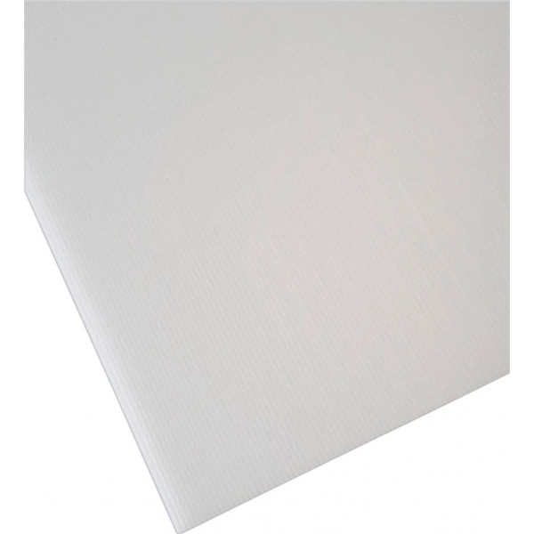 Lastra alveolare plastonda bianco 500 mm x 500 mm x 2,5 mm