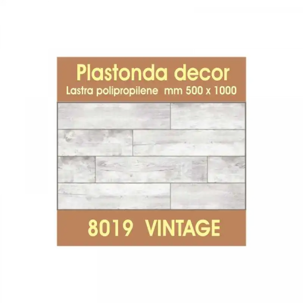 Polimark Lastra polipropilene alveolare stampato VINTAGE 50x100 cm sp.3 mm 