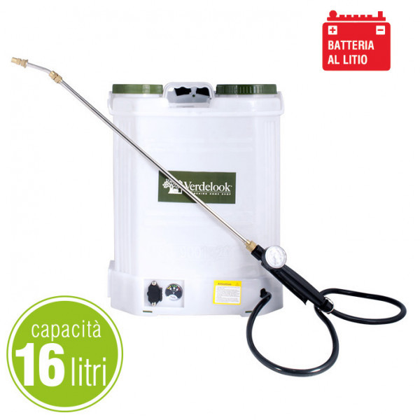 Pompa a Spalle Denny con Batteria al Litio 16 l