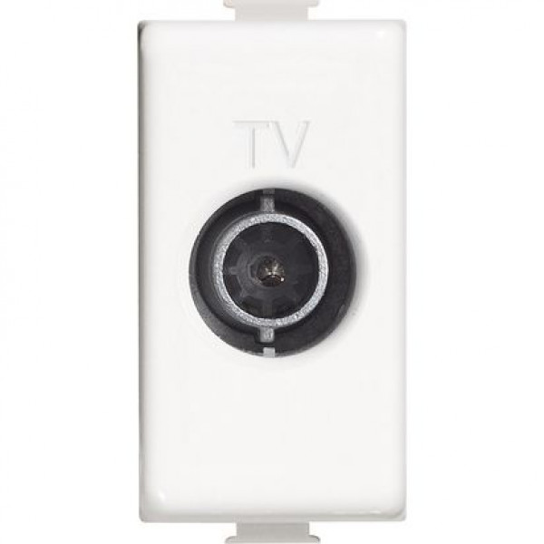 Bticino am5202p14 matix presa tv passante, 14 db, bianco, 1 m