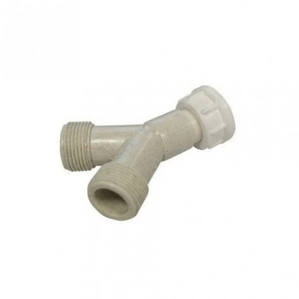 Presa raccordo a Y carico acqua lavatrice o lavastoviglie  3/4"