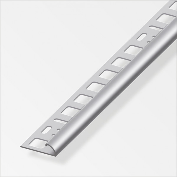Profilo a quadrante  chiusura Acciaio inox V2A  8X21 mm 1 mt alfer