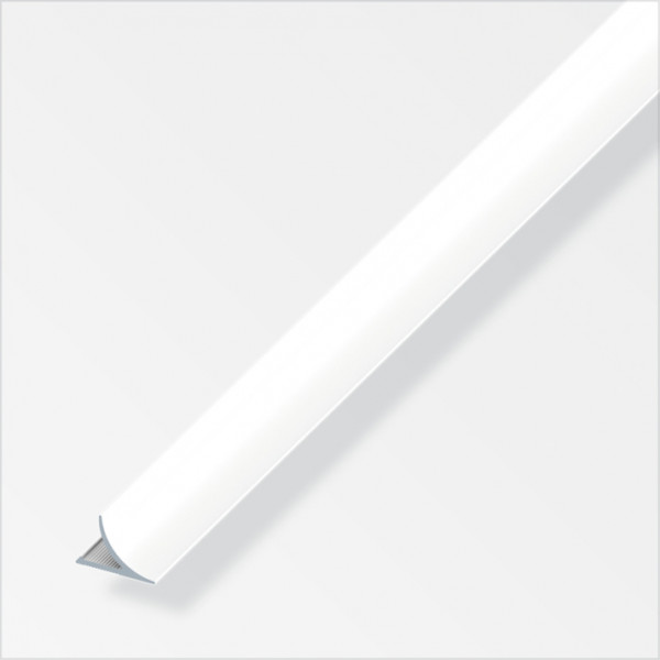 Alfer Profilo di copertura per giunti perimetrali  Alluminio  bianco 12 mm 2.5 mt 