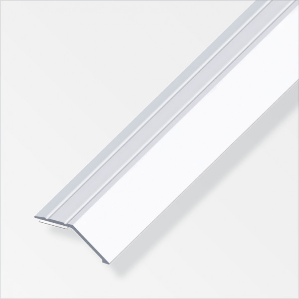 Alfer Profilo di compensazione livello  Alluminio anodizzato argento 41x15mm 1mt 