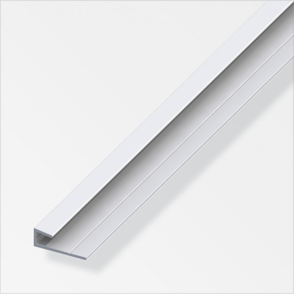 Profilo Bordo Cornici 5,1mm in Alluminio Argento, 1 Metro
