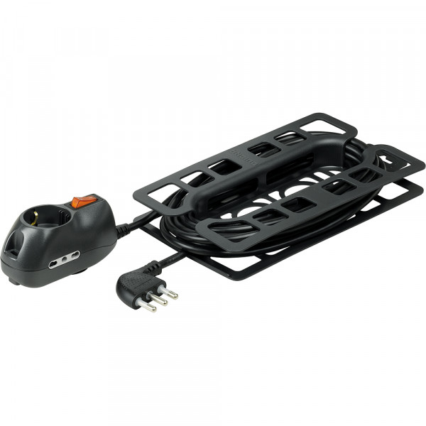 Btcino Prolunga domestica BTRE 2P+T 5m - nero 