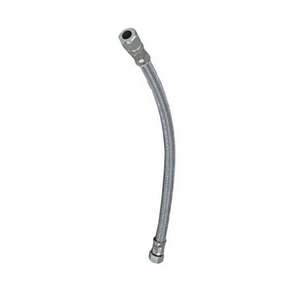 PROLUNGA RIDOTTA IN OTTONE CROMATO 1/2"×3/4"