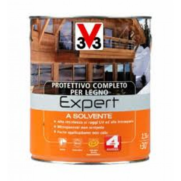 PROTETTIVO COMPLETO EXPERT SOLVENTE CASTAGNO SCURO FLACONE DA 750  ML