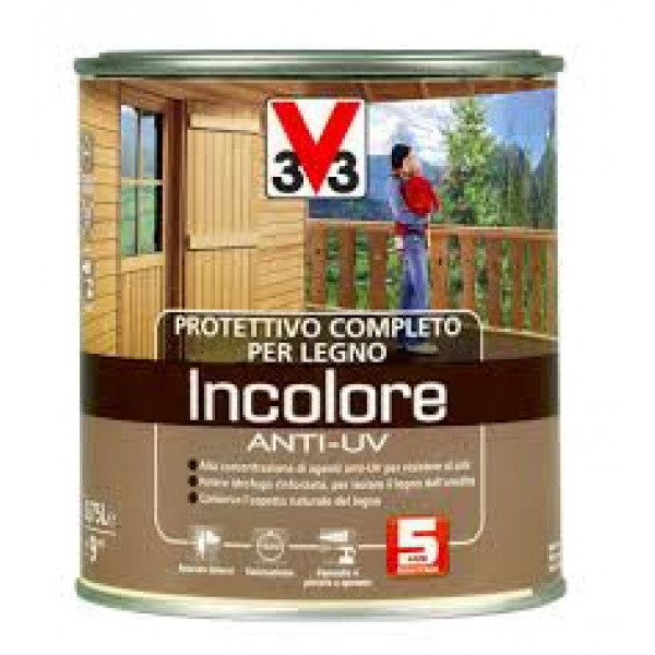 V33 PROTETTIVO COMPLETO PER LEGNO ANTI UV FLACONE DA 750 ML 