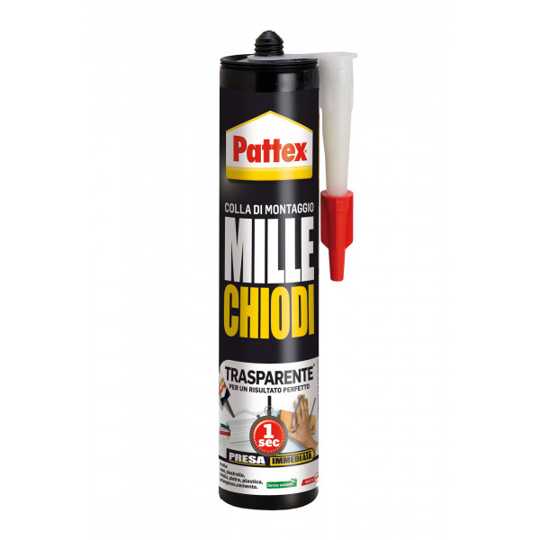 Pattex No More Nails Strong & Invisible - Cartuccia 310g