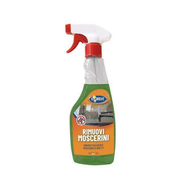 DETERGENTE RIMUOVI MOSCERINI LUBEX FLACONE DA 500 ML 