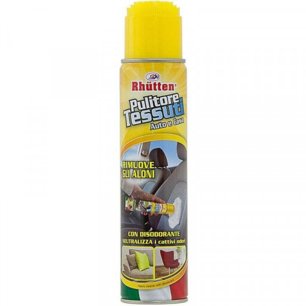 PULITORE TESSUTI SPRAY  CON SPAZZOLA FLACONE  DA 400ML 