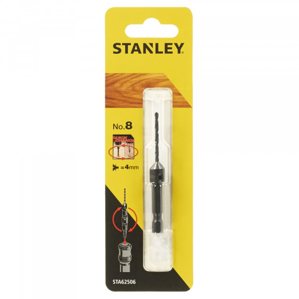 Stanley Punta Pilota Nº 8 Di 2MM E Svasatura Di 8MM