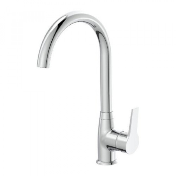 Miscelatore Lavello Cucina Cromo Lucido