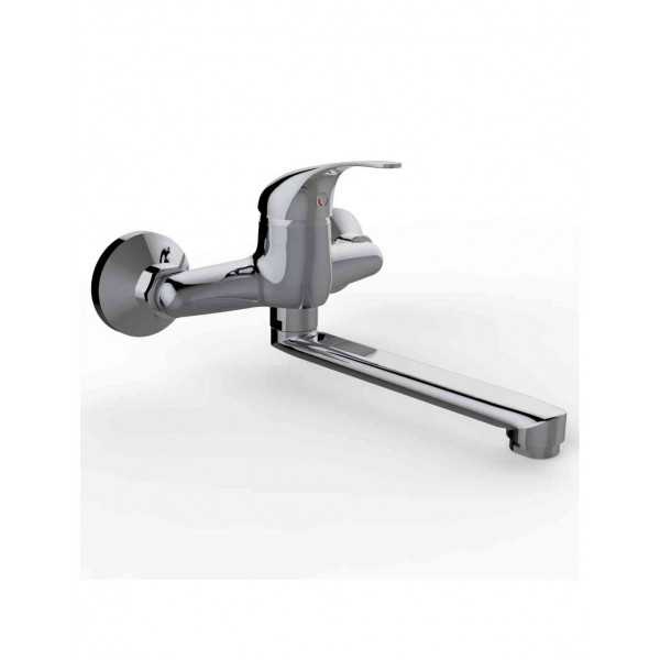 Miscelatore lavello attacco a parete fast cromo d.35  idrobric
