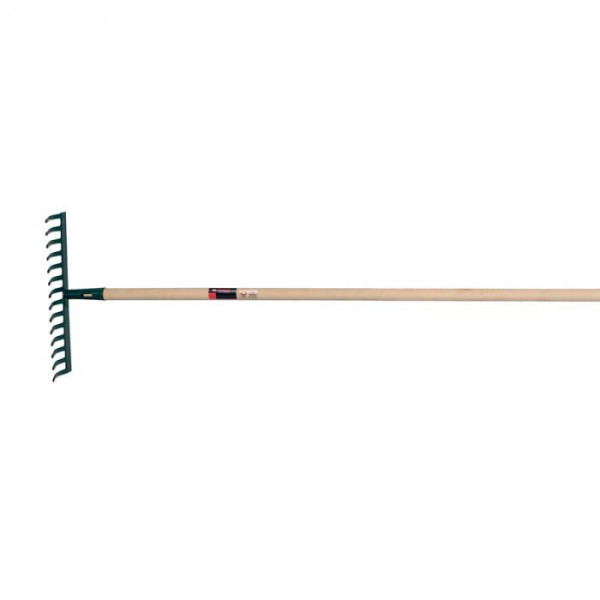 Rastrello 14 denti con manico in faggio 150 cm Metodo