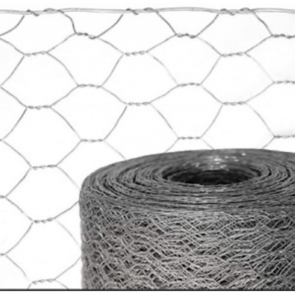 Rete metallica zincata Esazinc mt 1x10 Biacchi Ettore