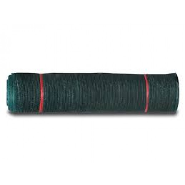 Rete ombreggiante verde rotolo 25 mt h 150 cm
