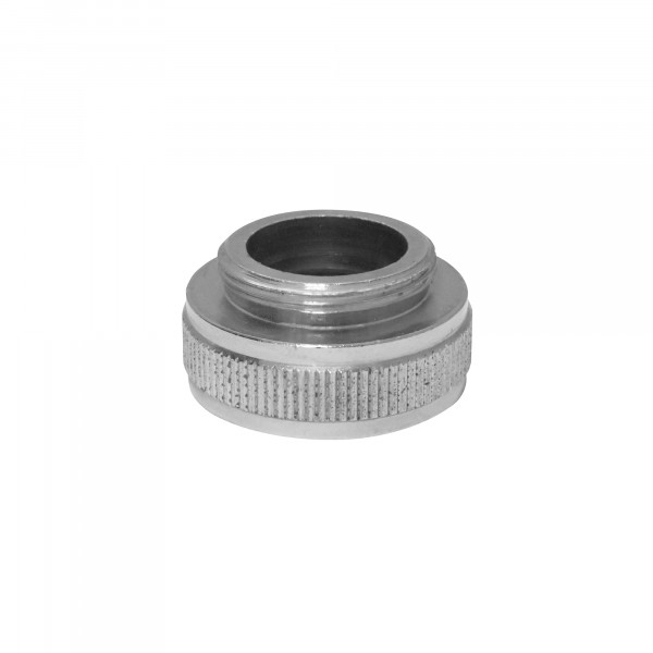 Riduzione in ottone cromato m 22 x f 3/4" 