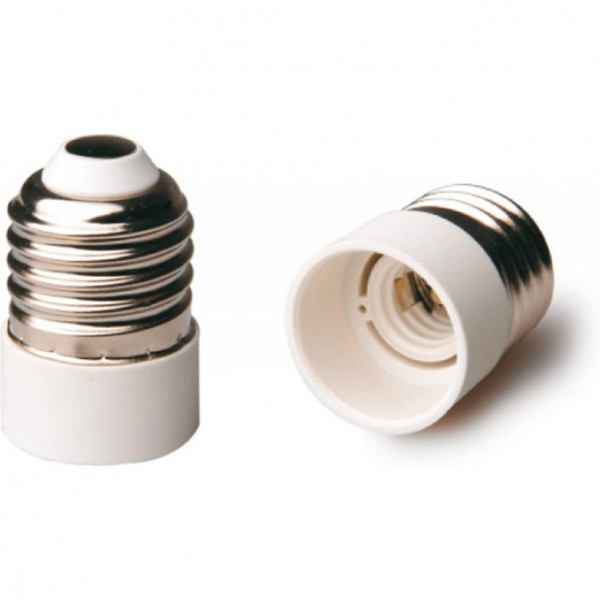 ADATTATORE PER LAMPADE E27 E14 MAX W60 