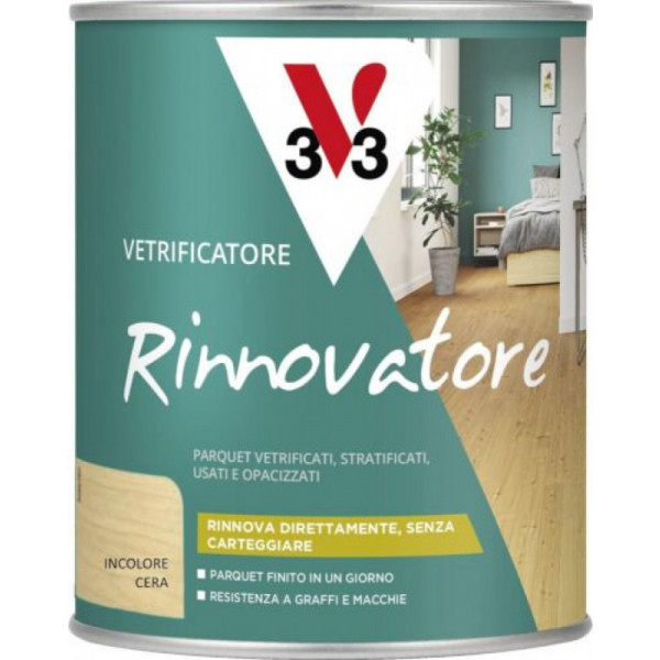 Rinnovatore Vetrificante Stratificato - Flacone da 0,75 Litri - Cera Incolore