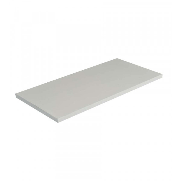 RIPIANO MELAMINICO 4 LATI BORDATI BIANCO  18x500x1000 mm