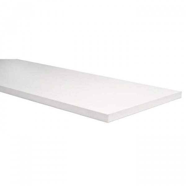 Kimono mensola melaminico cm 100x50x1.8  bianco