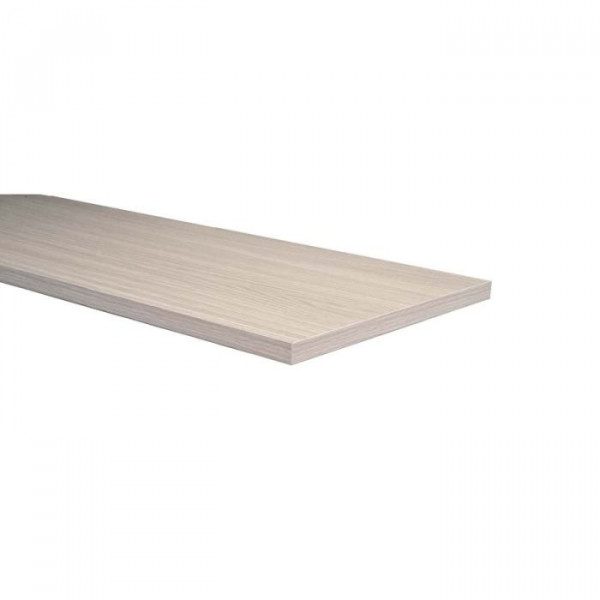 Kitmel mensola melaminico rovere sbiancato 18x1000x400 mm