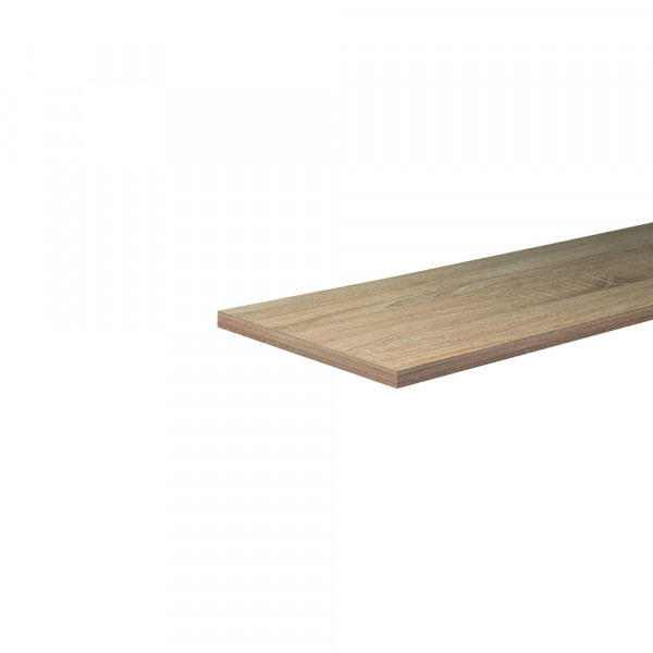 Kitmel mensola melaminico  rovere sonoma mm. 18x2100x400