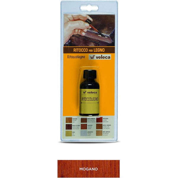 VELECA RITOCCOLEGNO MOGANO FLACONE DA   25  ML   SOLUZIONE LIQUIDA  