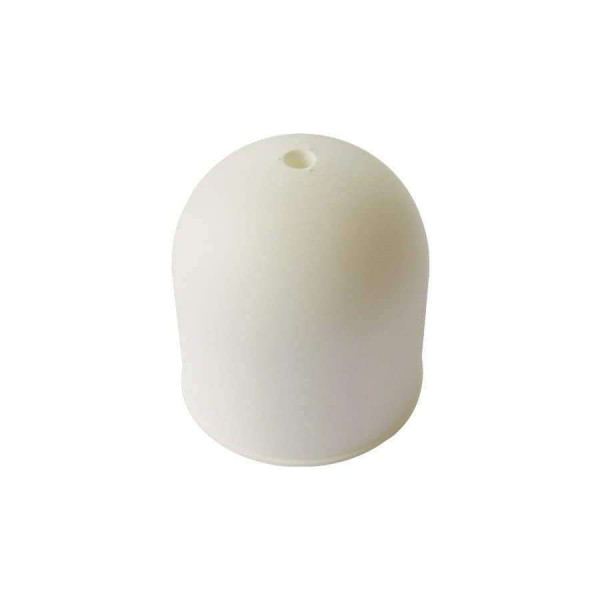 Piolo  rosone plastica bianca, diametro 68mm electraline