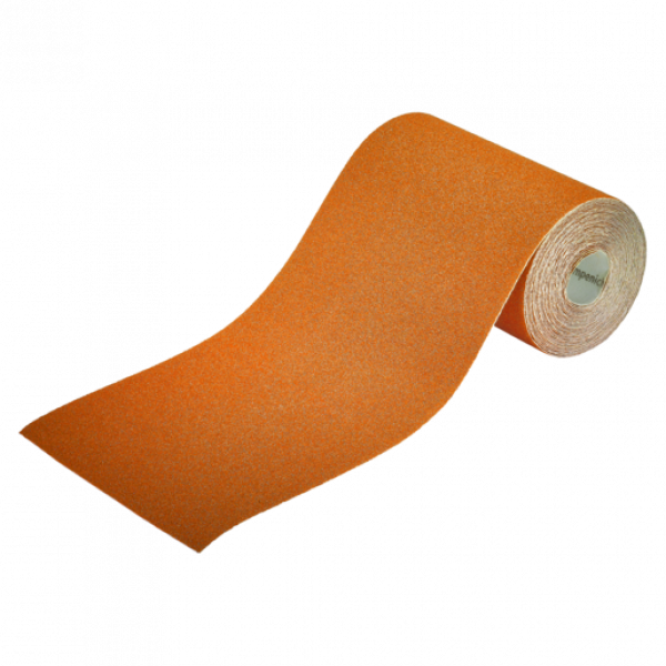 Rotolo carta abrasiva vetrata 5 mt 115 mm grana 120 wolfcraft