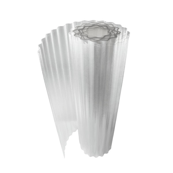 rotolo ondulato poliestere 2x5 m colore neutro 