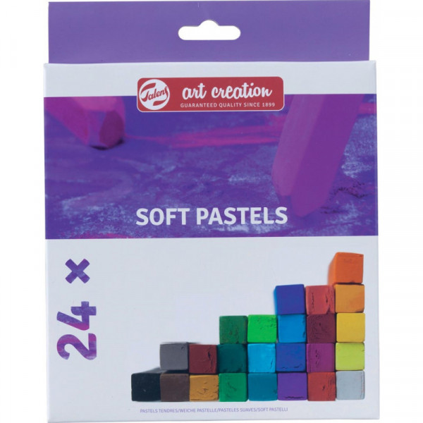 RT ArtCR Soft Pastel Set 24 - Set Completo di Pastelli Morbidi di Alta Qualità