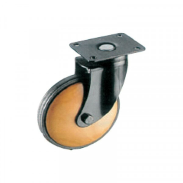 RUOTA MM.50 PIASTRA GIREVOLE 