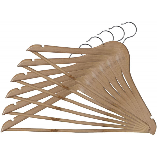 DOMO PACK LIVING SET 6 GRUCCE APPENDIABITI IN LEGNO 