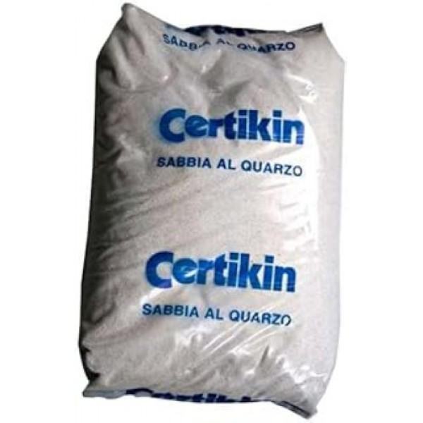 Sabbia quarzo per Filtro Sabbia kg 25 Machieraldo Gustavo