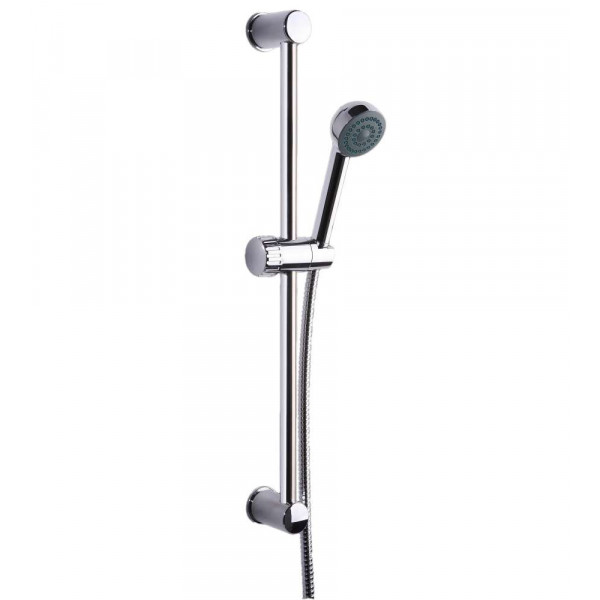 Saliscendi Doccia Idrobric Life Economico 1 Getto Cromato  54 CM doccetta D.6 cm 