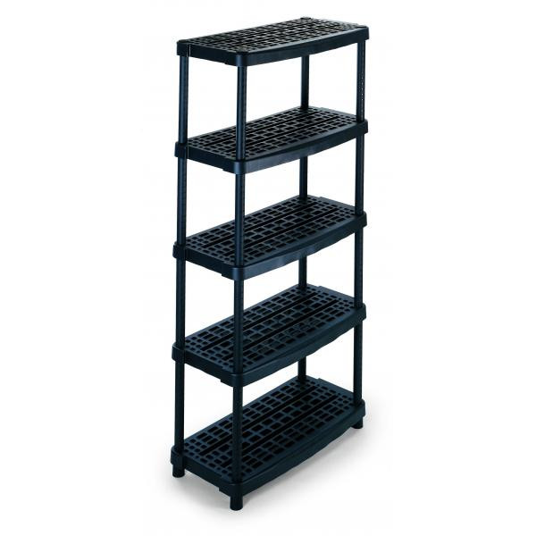 Scaffale in plastica - ripiani ventilati 93x45,3x188,5 cm