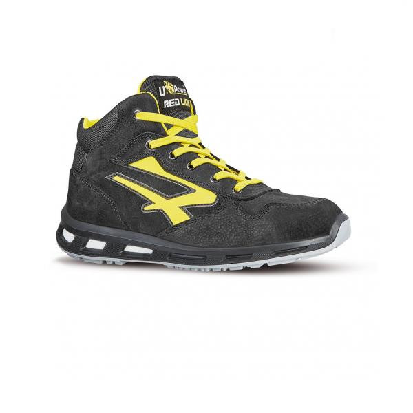 Scarpe antinfortunistiche alte Shot ESD S3 CI SRC, nere n.44