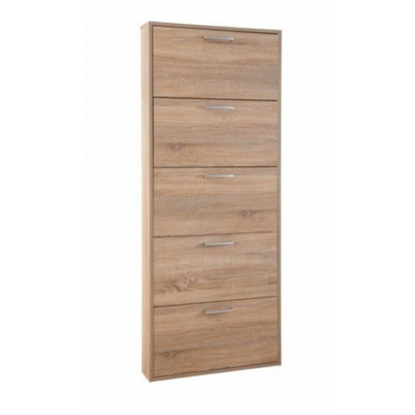 Scarpiera Slim 5 ante rovere sonoma 164x65x15 Kimono