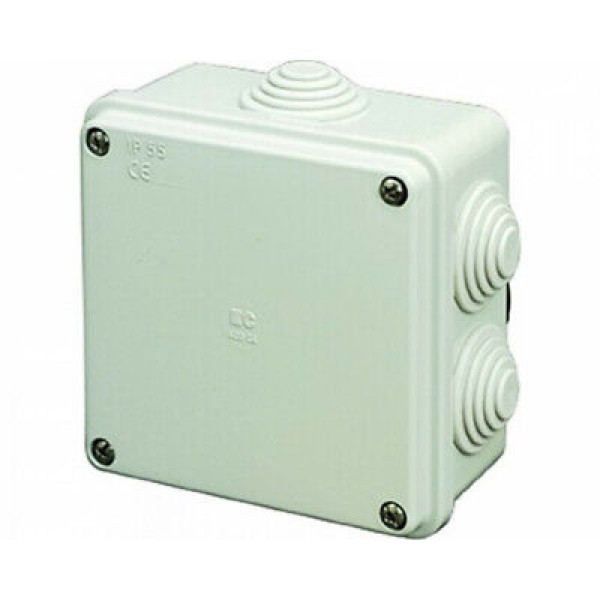 Electraline cassetta di derivazione da parete, misura 100x100 mm, j4r