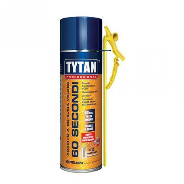 Schiuma Poliuretanica 60 Sec Tytan - 750 ml
