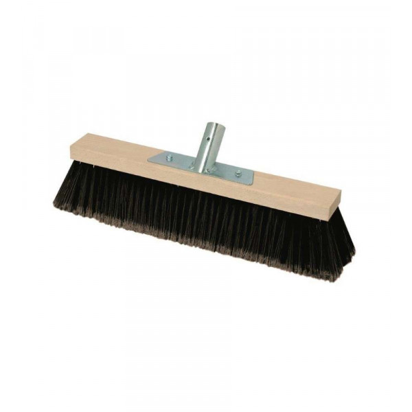 Scopa Industriale in Legno con Setole in PVC 60 cm 