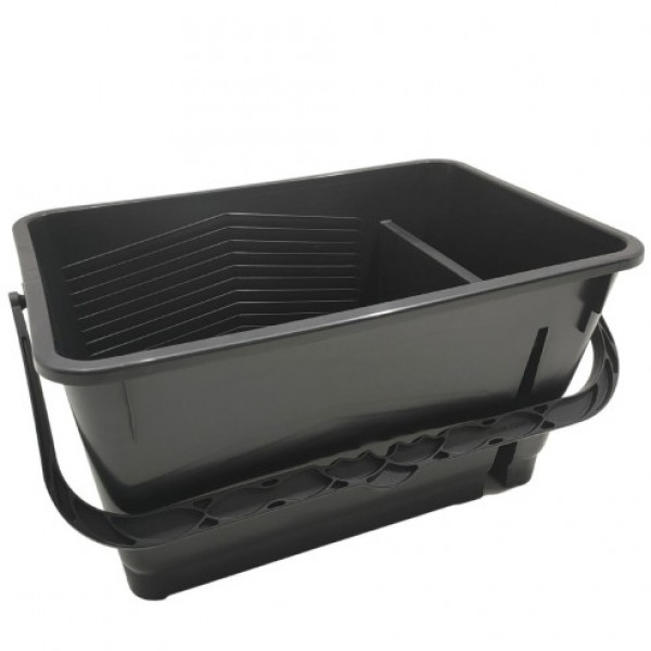 Secchio da 10 lt per idropitture con porta pennello 