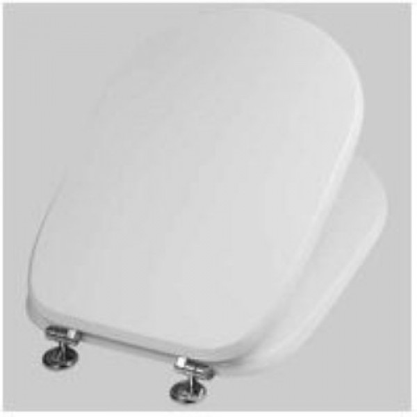 Sedile wc Sintesi bianco lucido Kodicebagno