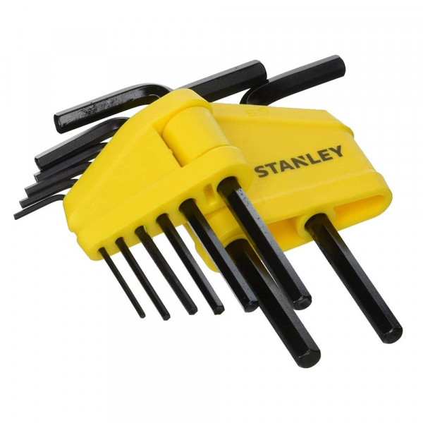 Set di chiavi esagonali 1,5 - 6mm  - Stanley  serie da 8 pz 