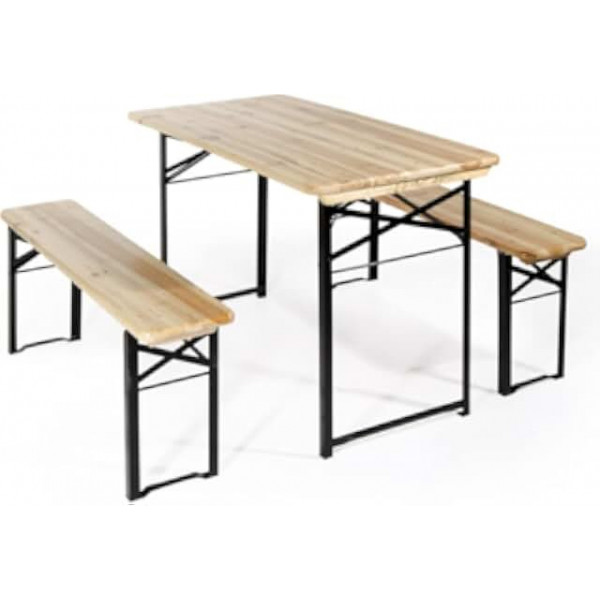 Set birreria 2 panche e tavolo 220x70 Biacchi Ettore